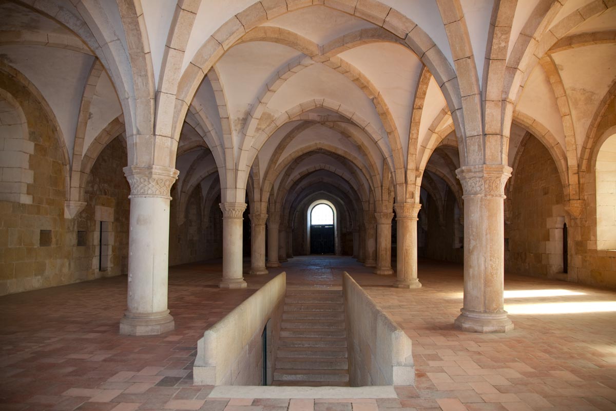 Portugal,  Alcobaca Monastery - Dormitory