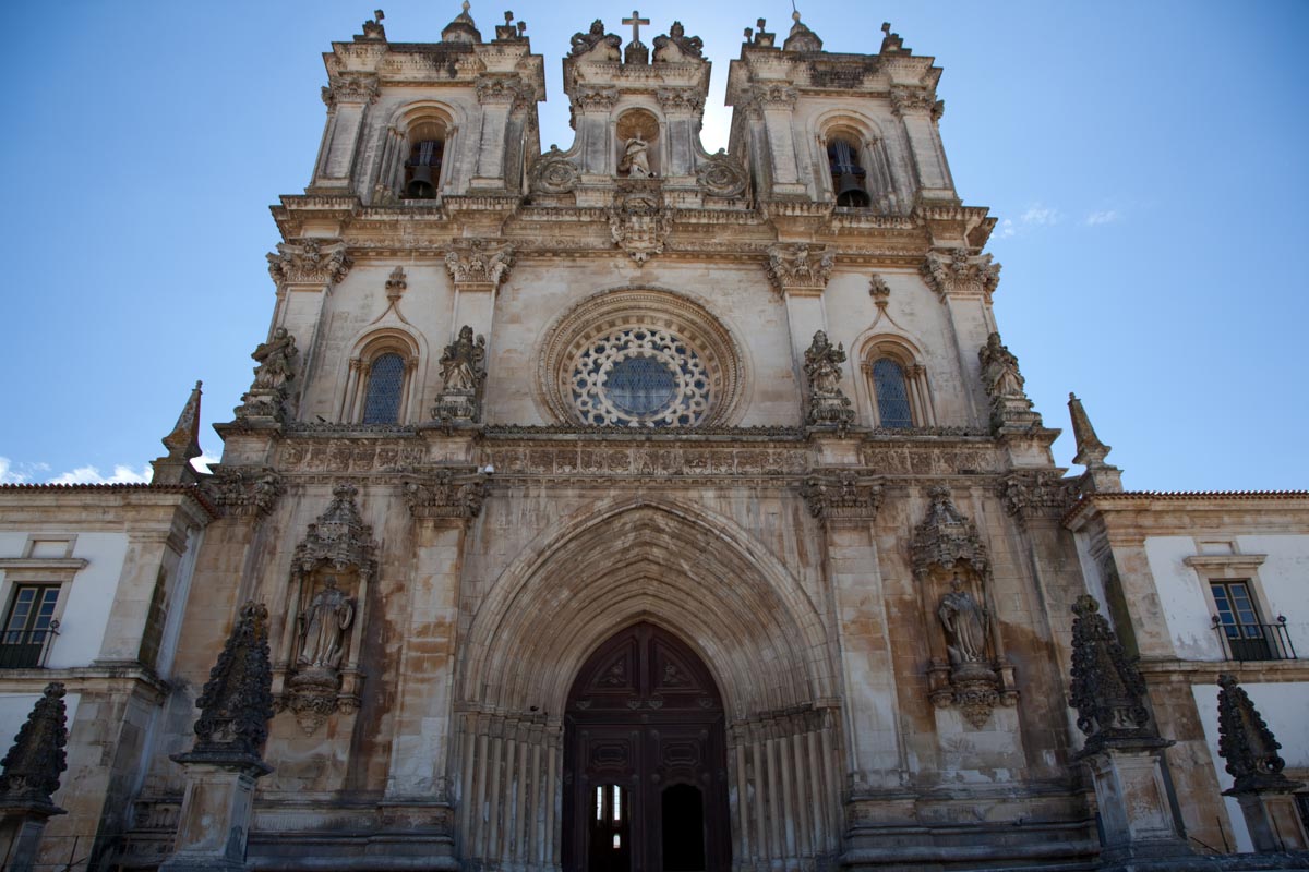 Portugal,  Alcobaca Monastery - facade