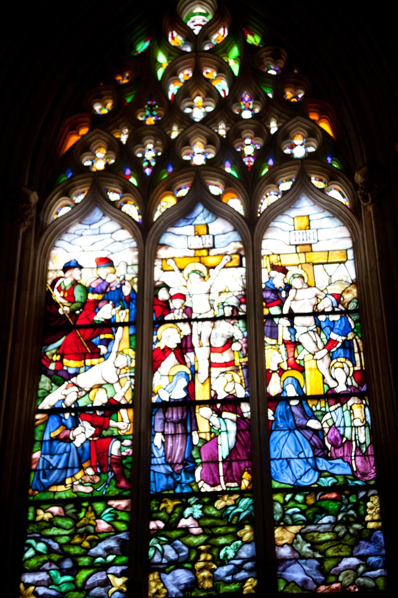 Portugal,  Batalha Monastery - Stained glass