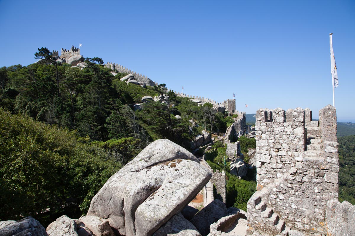 Portugal,  Sintra - Castle of the Moors