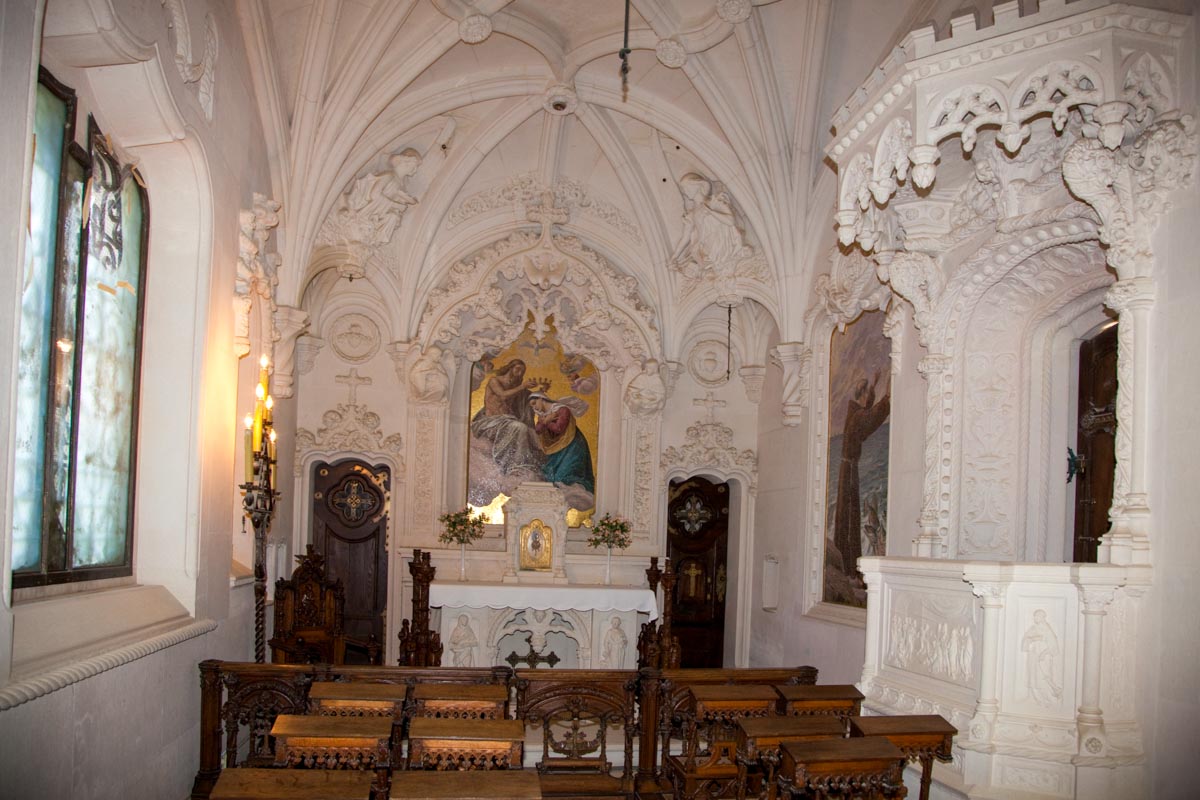 Portugal,  Sintra - Quinta da Regaleira Palace - Chapel