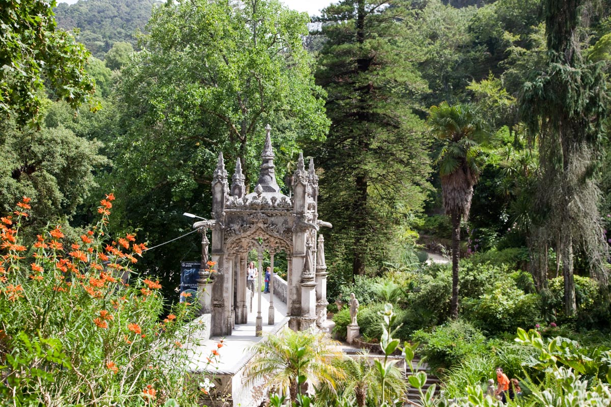 Portugal,  Sintra - Quinta da Regaleira Palace - Gardens