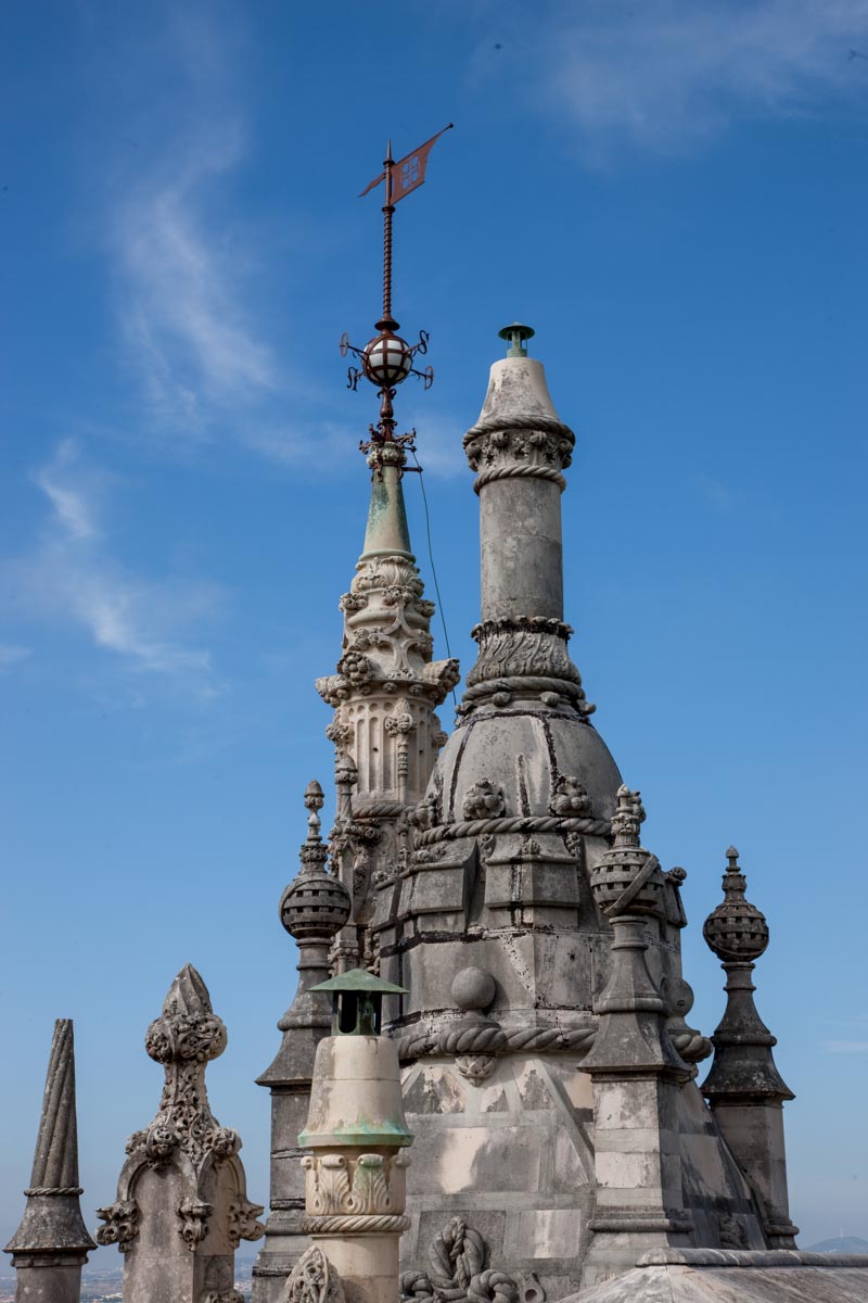 Portugal,  Sintra - Quinta da Regaleira Palace - Pinnacle