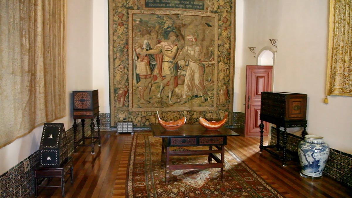 Portugal,  Sintra National Palace - Julius Caesar room