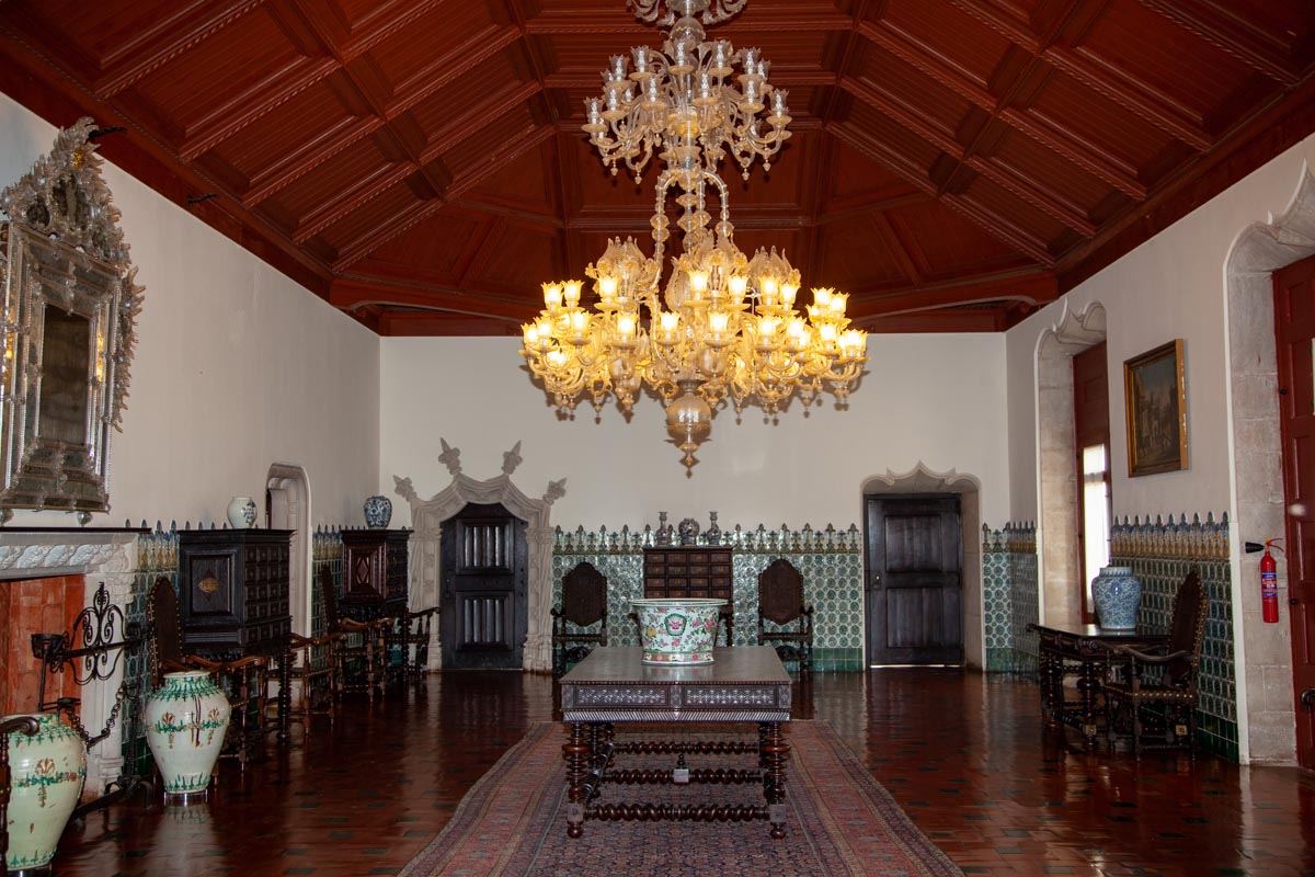 Portugal,  Sintra National Palace - Manueline Hall