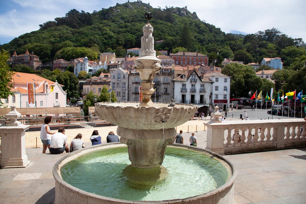 Portugal,  Sintra National Palace - Fountain