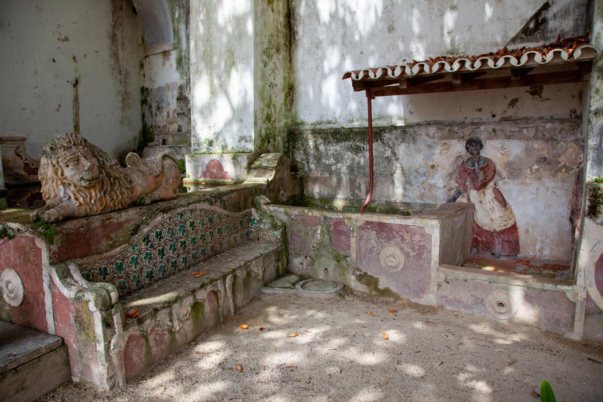 Portugal,  Sintra National Palace - Pools