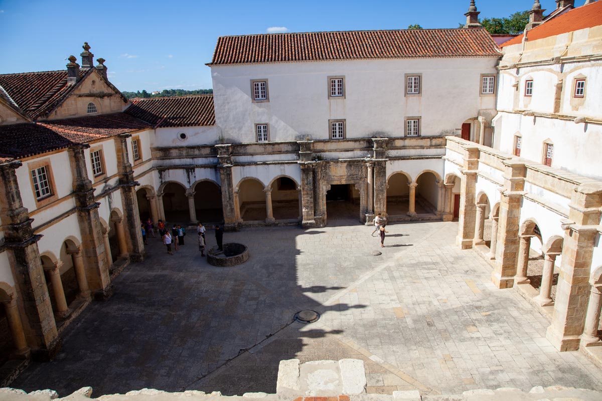 Portugal,  Tomar - Convent of Christ - Micha cloister