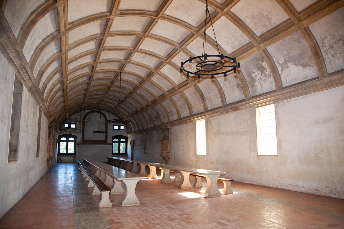 Portugal,  Tomar - Convent of Christ - Refrectory