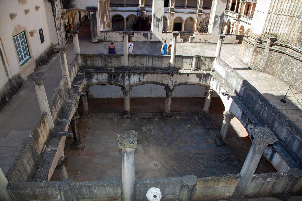 Portugal,  Tomar - Convent of Christ - Saint Barbara cloister