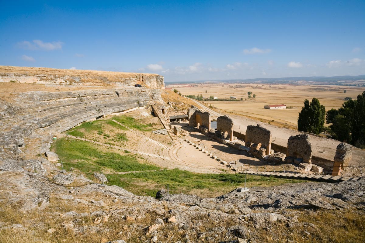 Spain, Clunia Roman city