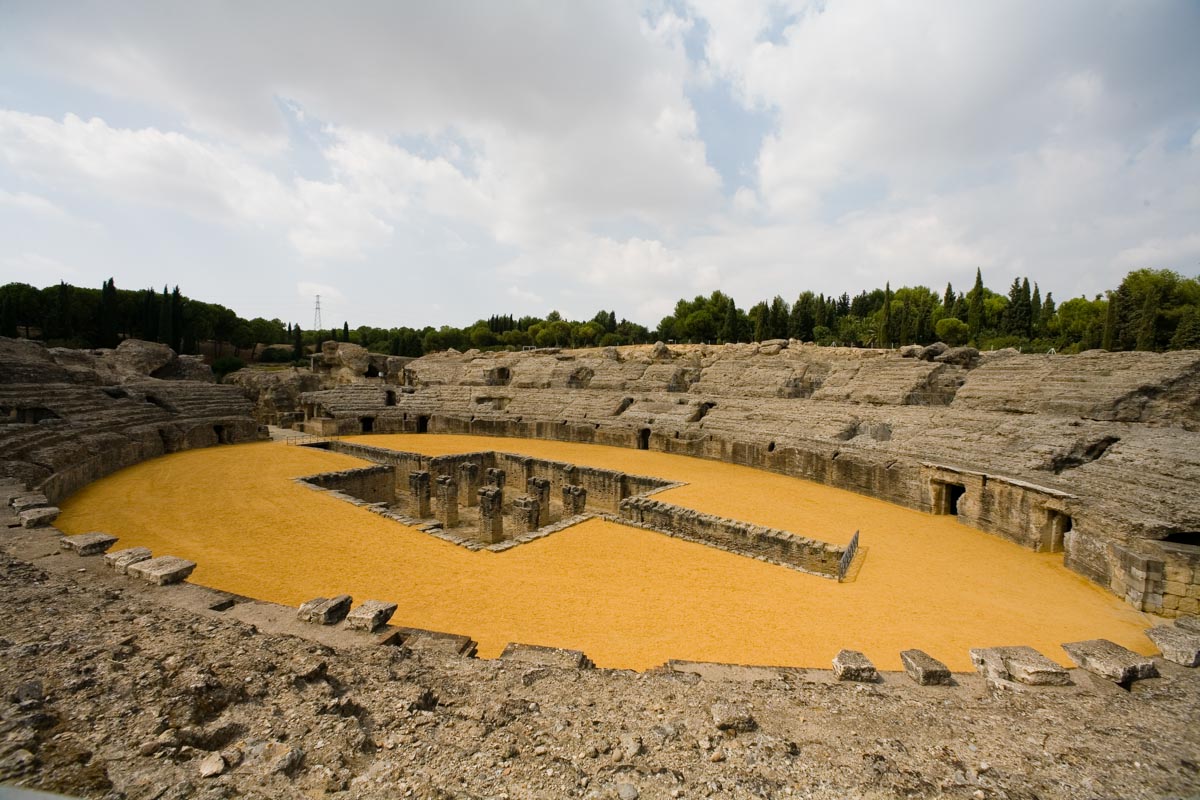 Spain,  Italica Roman Amphitheatre