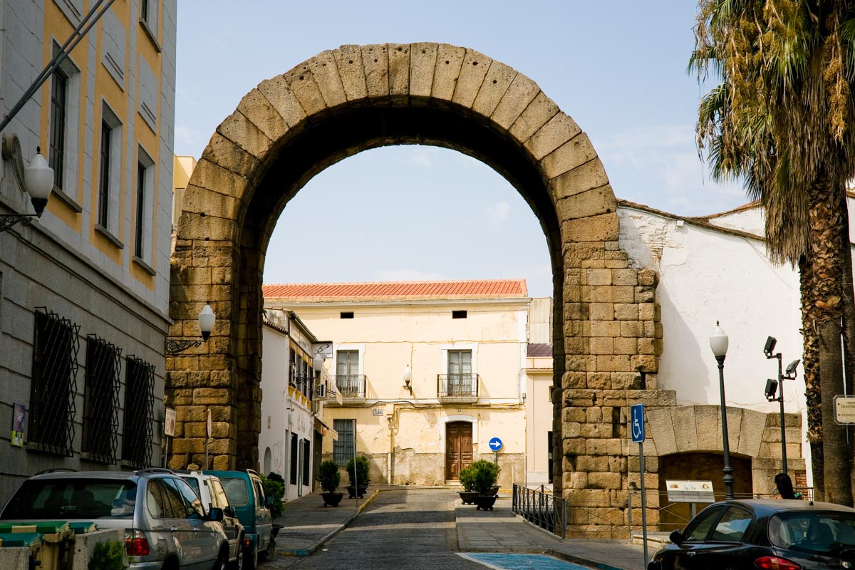 Spain, Merida, Arch of Trajan