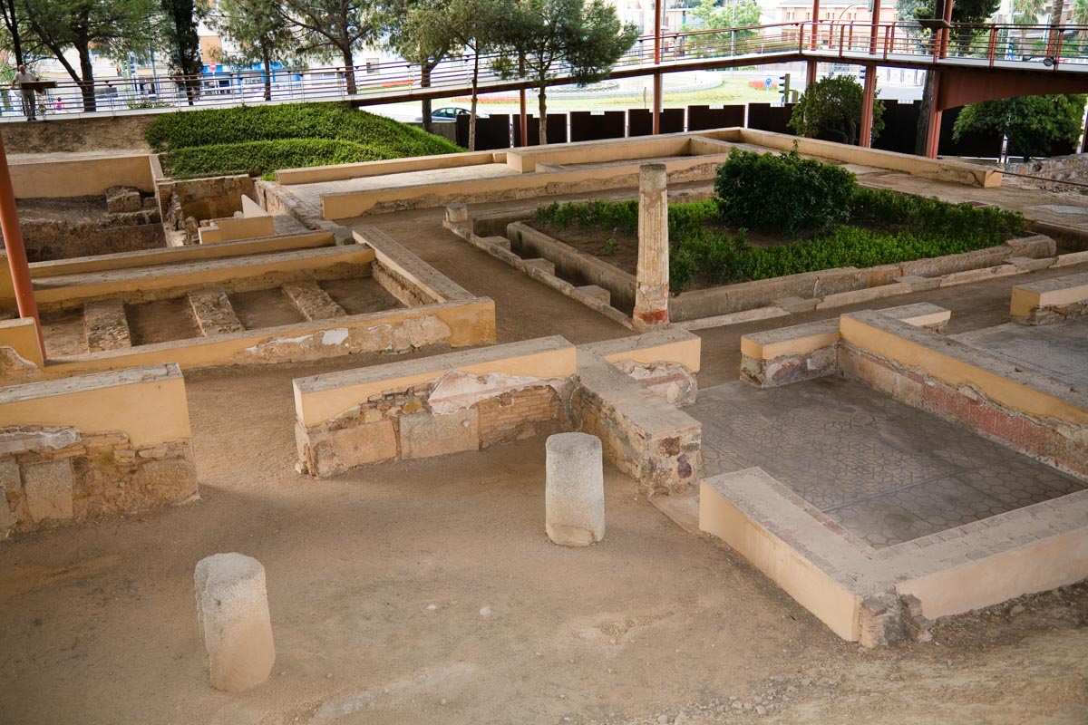 Spain,  Merida, Mithraeum house