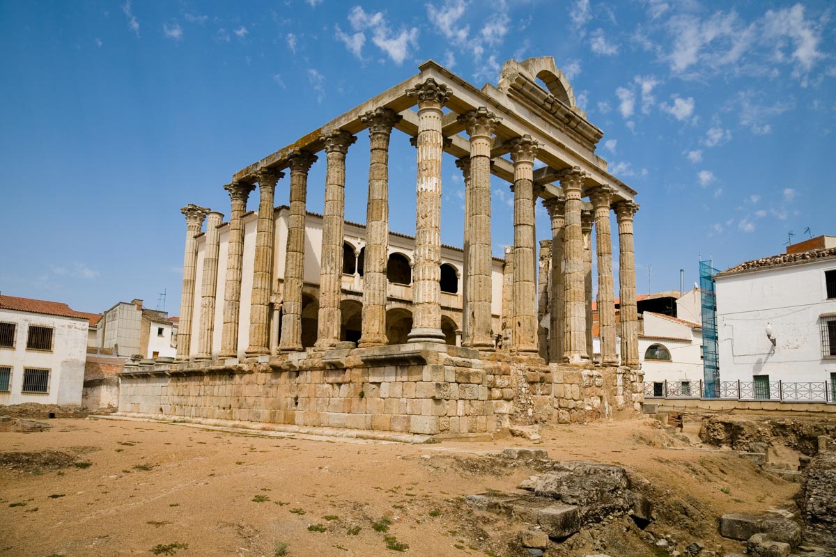 Spain,  Merida, Temple of Diana