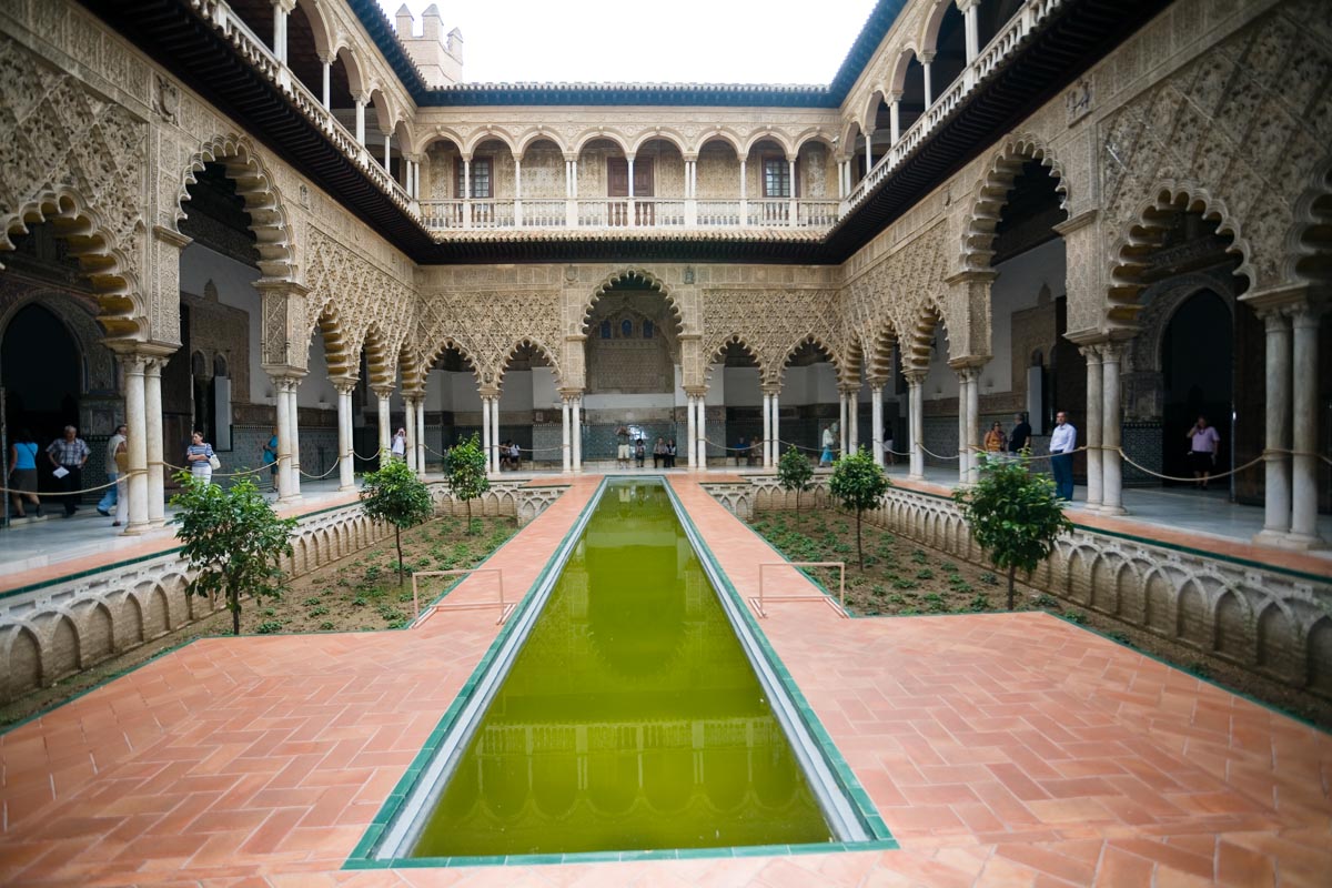 Spain, Seville, Royal fortress (Alcazars)