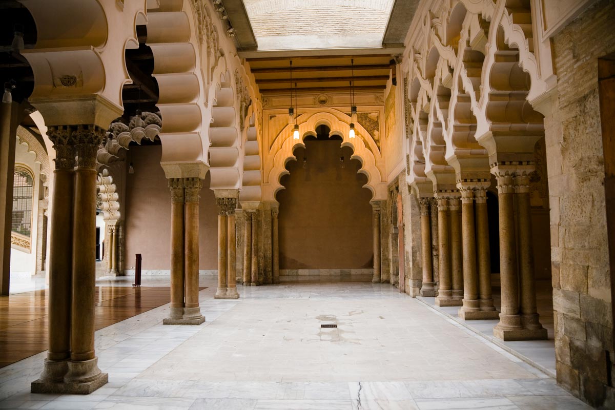 Spain, Zaragoza - Aljaferia Fortified Palace