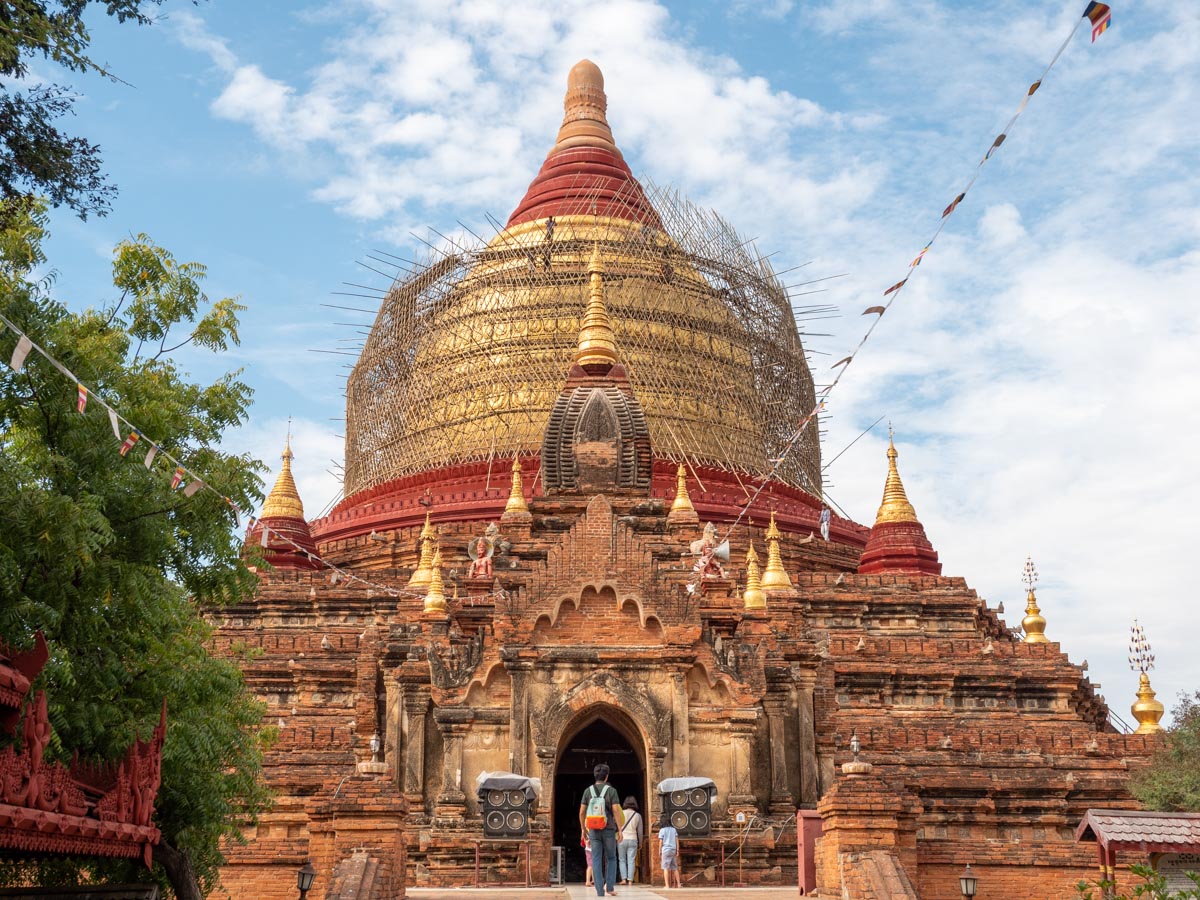 Myanmar, Bagan - Dhammayazika Temple