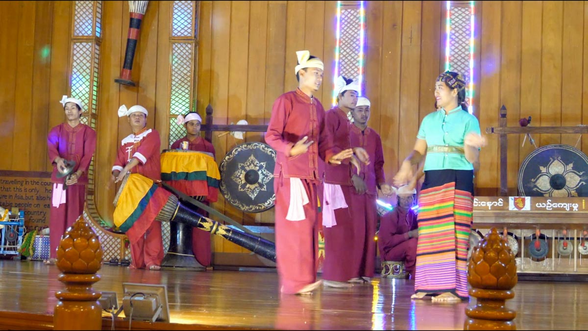 Myanmar, Bagan - traditional - Burmese Folklore show