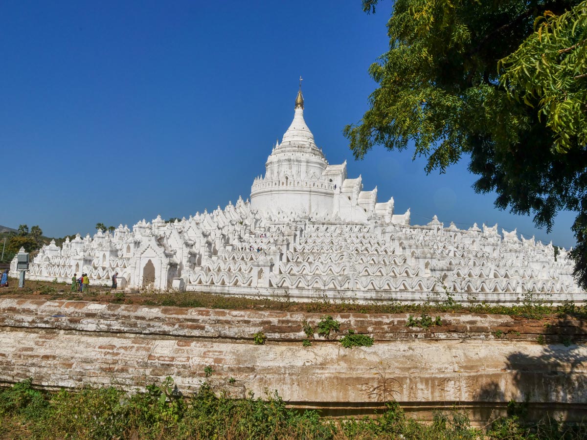 Myanmar, Mingun - Hsinbyume Pagoda
