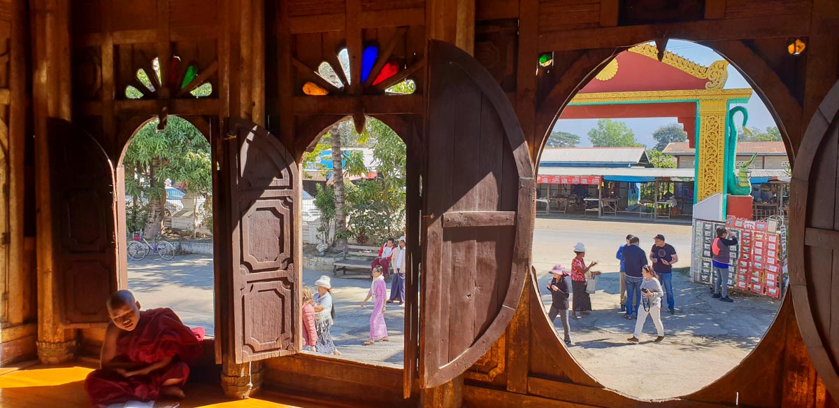 Myanmar, Shew Yan Pyay Monastery