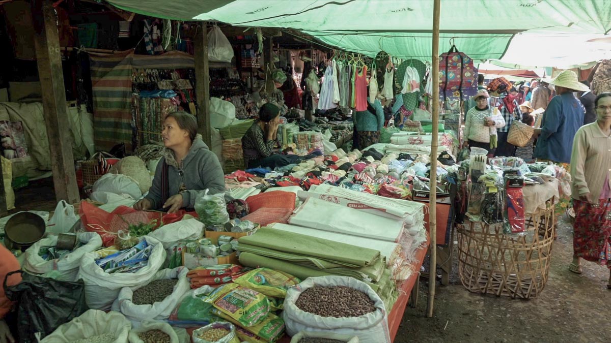 Myanmar, traditional - Taunggyi markets