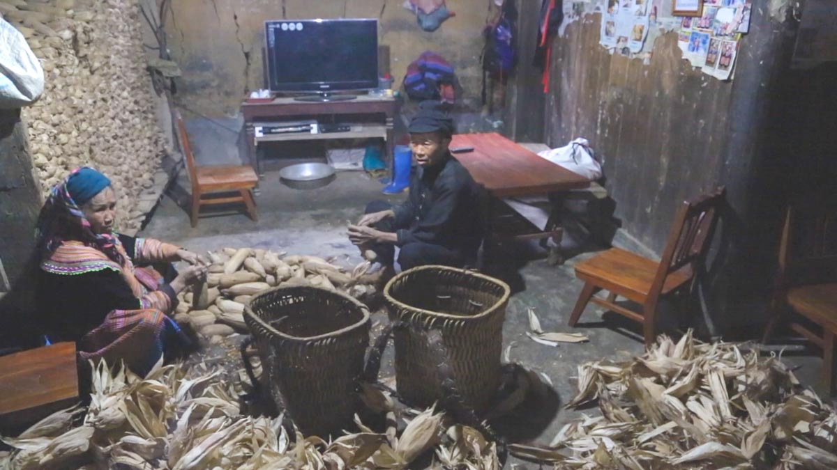 Vietnam, Traditional - Sapa - Bac Ha corn wine processing