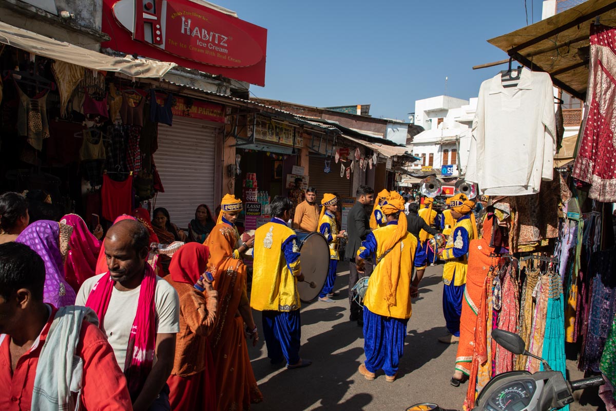 India, Rajasthan - Pushkar - Traditional - Religious procession