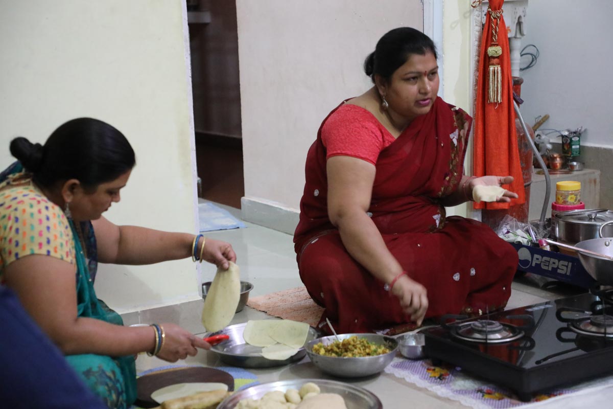 India, Tamil Nadu - Traditional - Making food at home