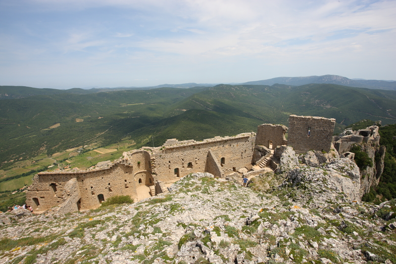 France, Château de Peyrepertuse(Cathar Castles)