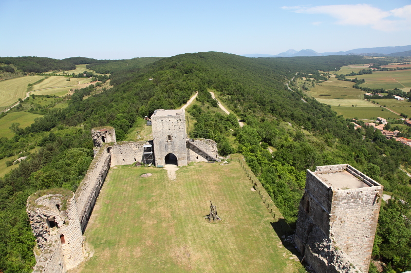 France, Château de Puivert (Cathar Castles)
