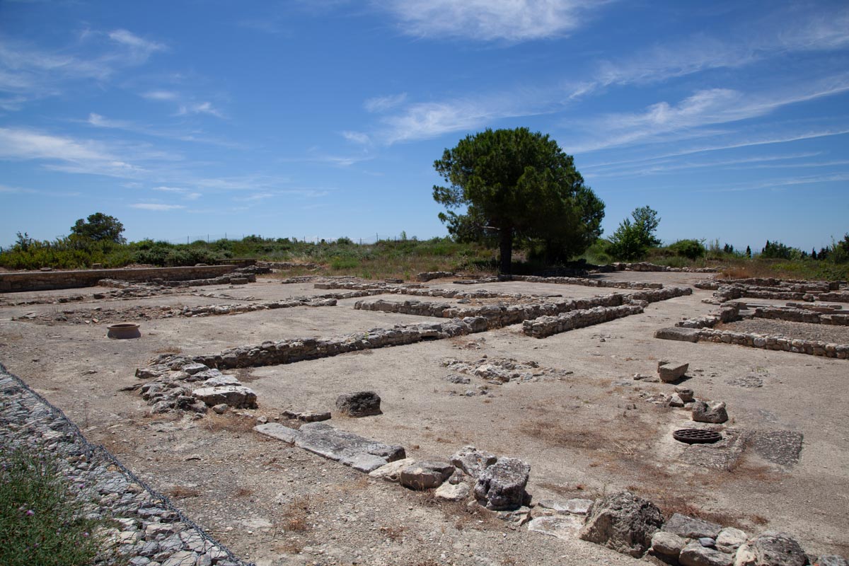 France, Oppidum d'Ensérune, Pre-Roman Gaul village