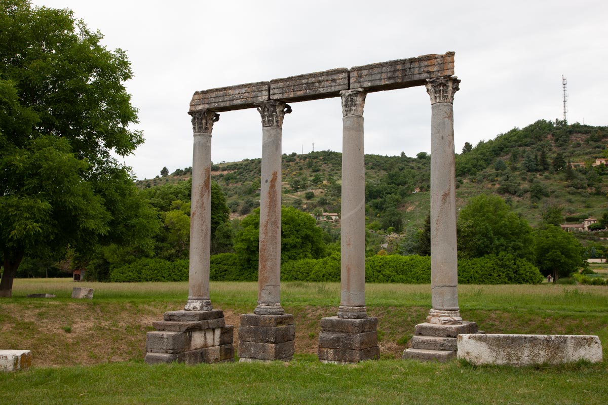 France, Riez - Roman Temple