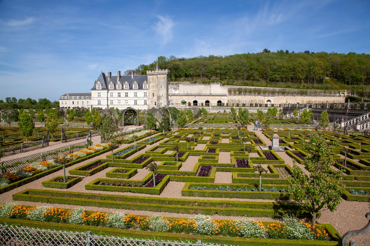 France, Château de Villandry Gardens