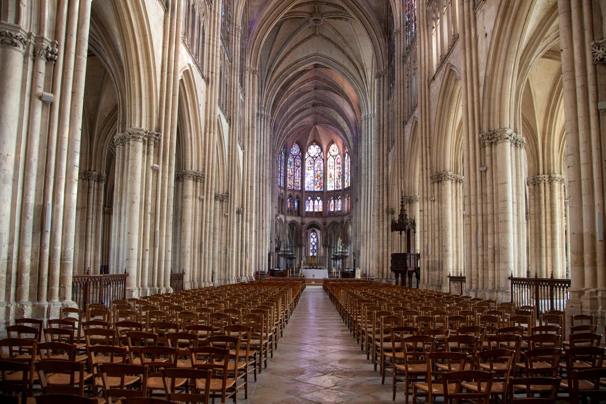 France, Reims Cathedral - Nave