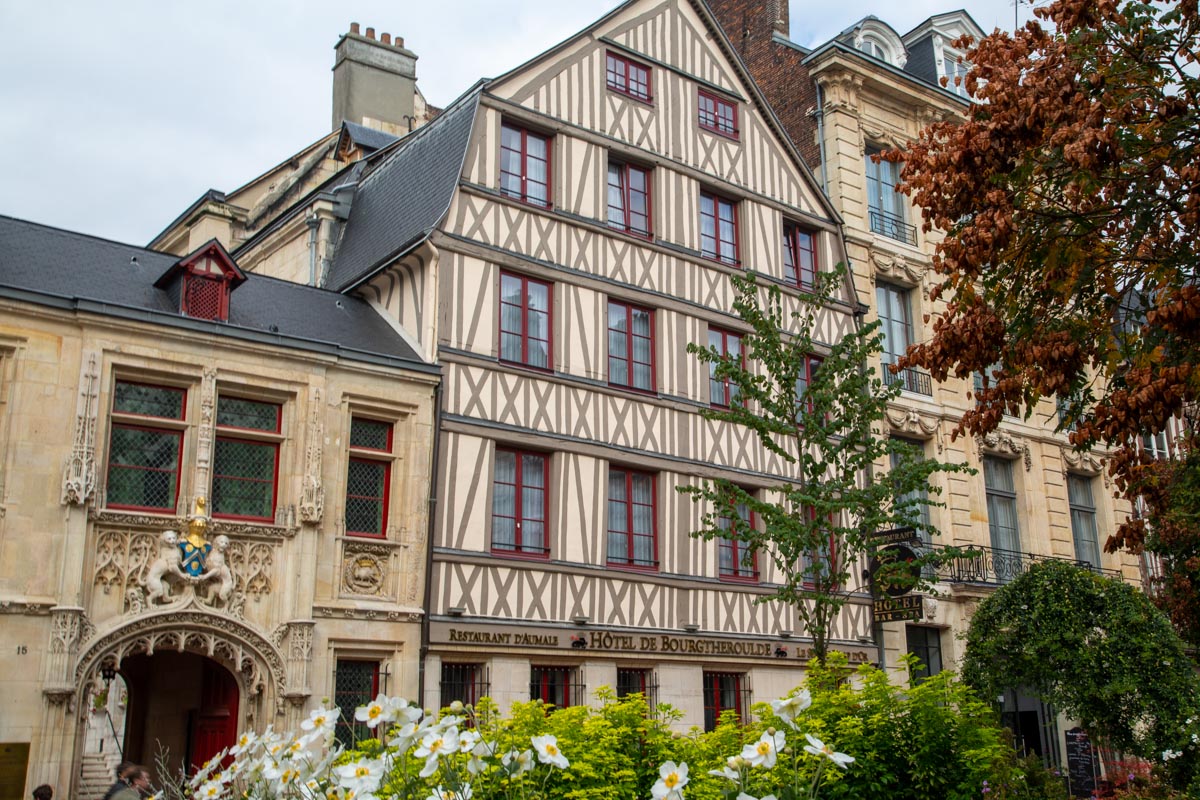 France, Rouen - Hotel de Bourgtheroulde - Medieval