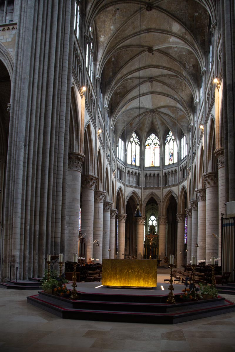 France, Rouen Cathedral - Apse