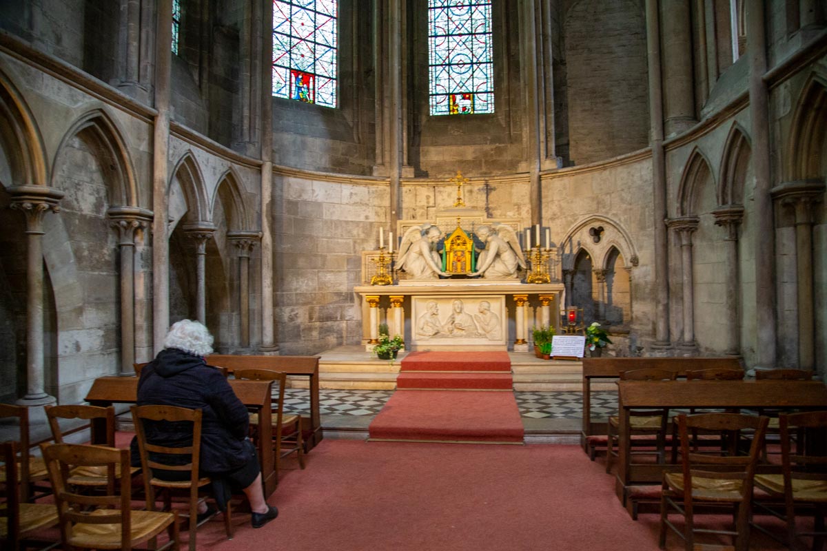France, Rouen, Cathedral - Chapel  - Saint Jean Baptiste