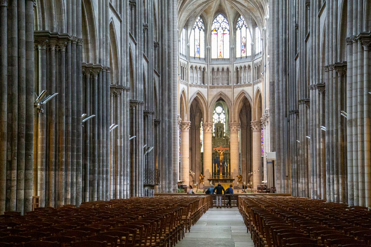 France, Rouen, Cathedral - Choir