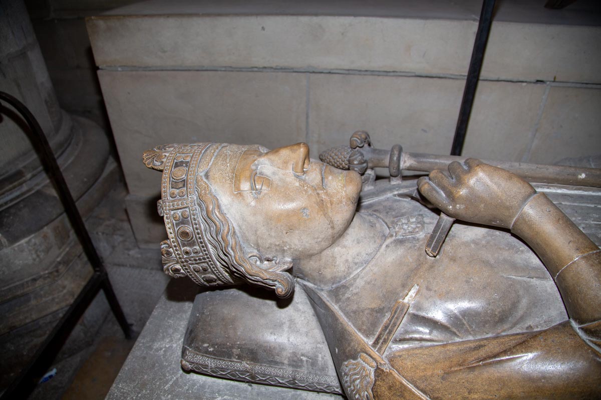 France, Rouen, Cathedral - Richard the Lion-Hearted tomb