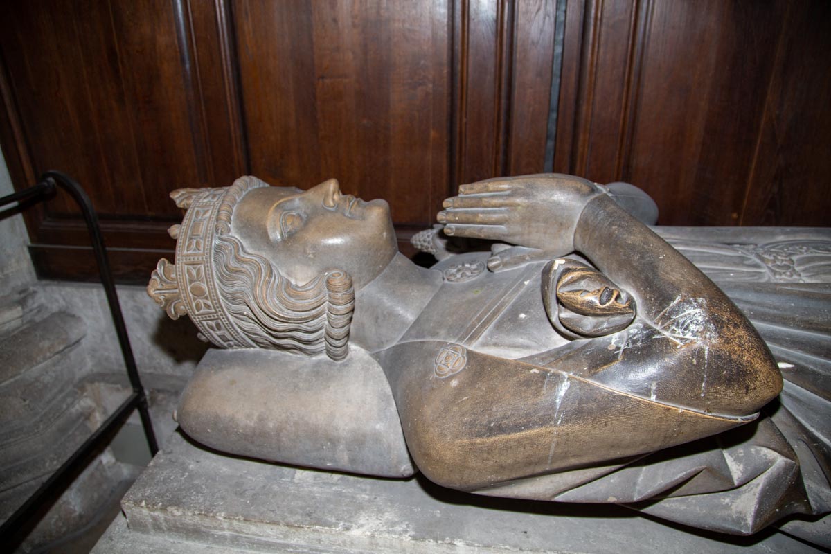 France, Rouen, Cathedral - Rollo, first Duke of Normandy tomb