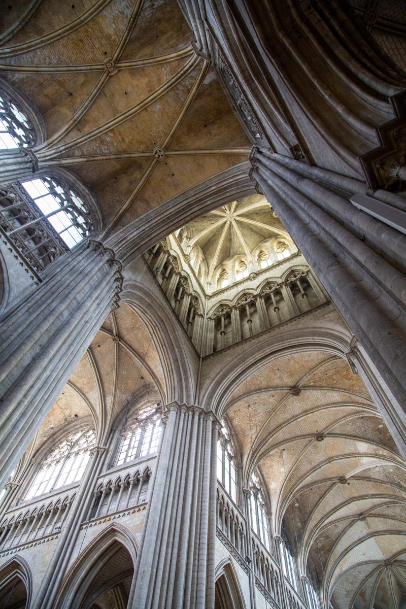 France, Rouen, Cathedral - Transept