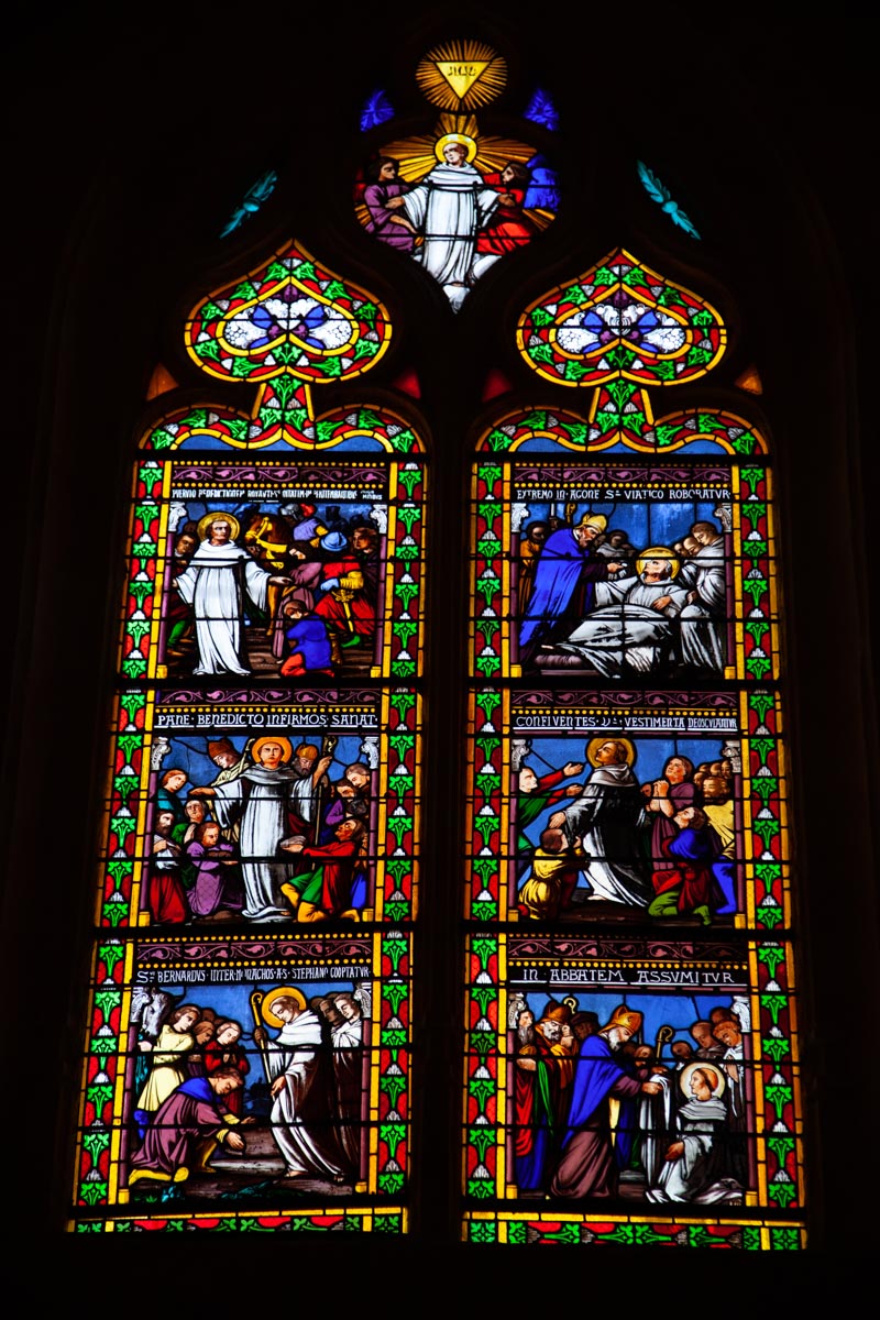 France, Sarlat - Cathedral of Saint Sacerdos - Stained Glass