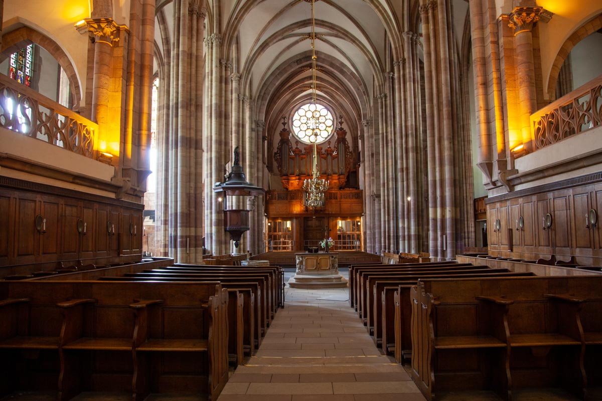 France, Strasbourg, Saint Thomas  - Nave