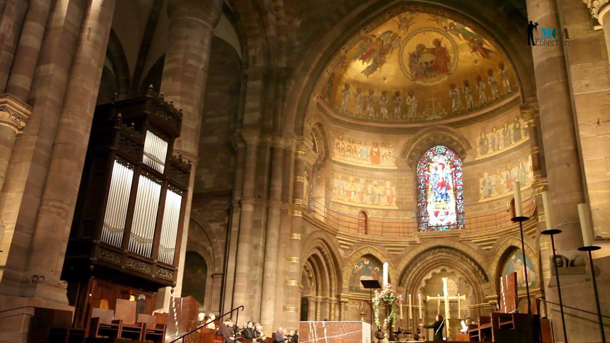 France, Strasbourg Cathedral - Apse