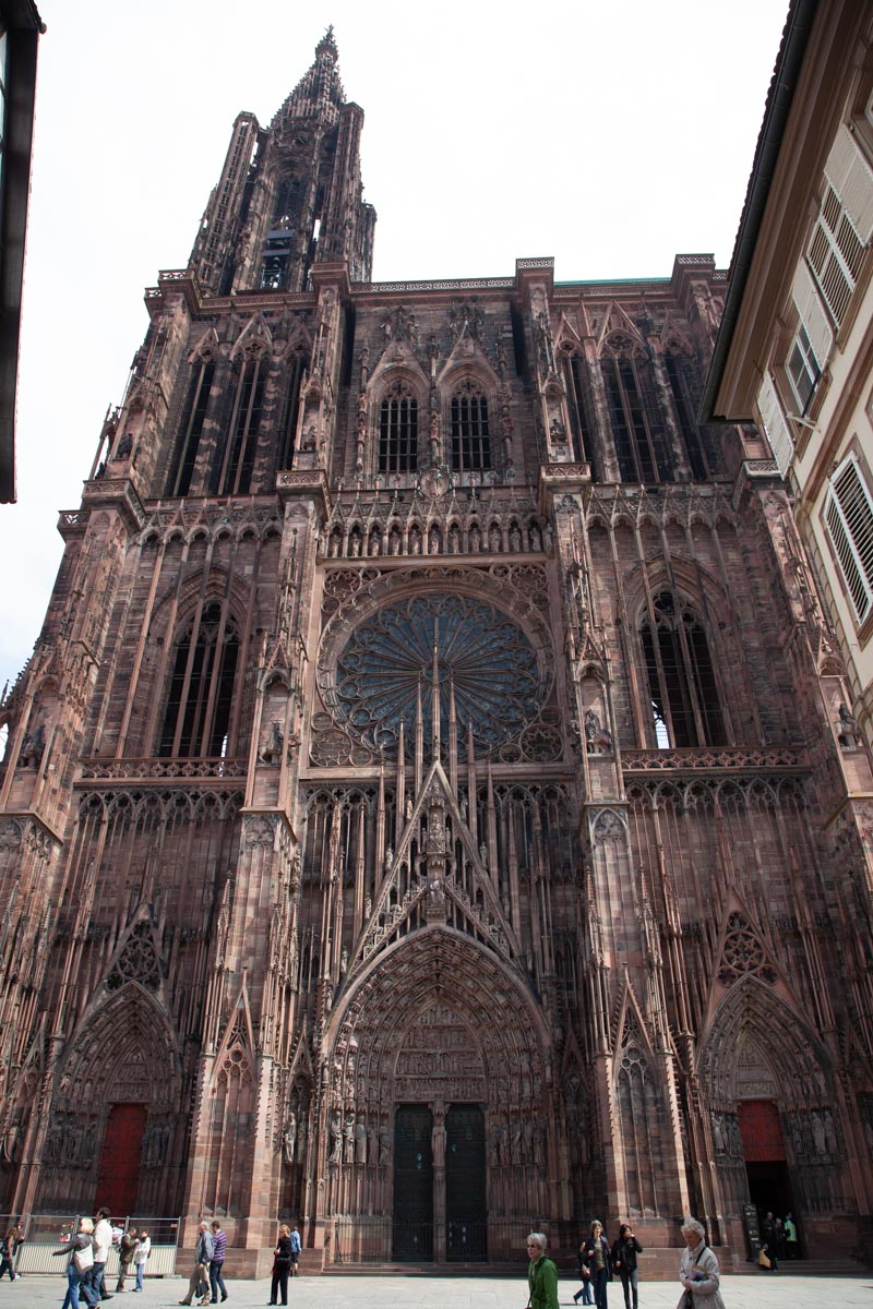 France, Strasbourg Cathedral - Facade