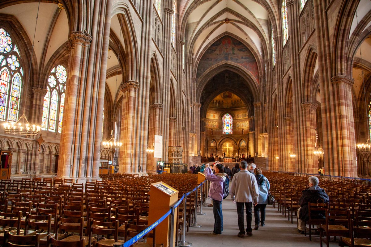 France, Chartres Cathedral - Nave