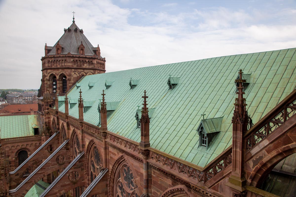 France, Strasbourg Cathedral - Pinnacle