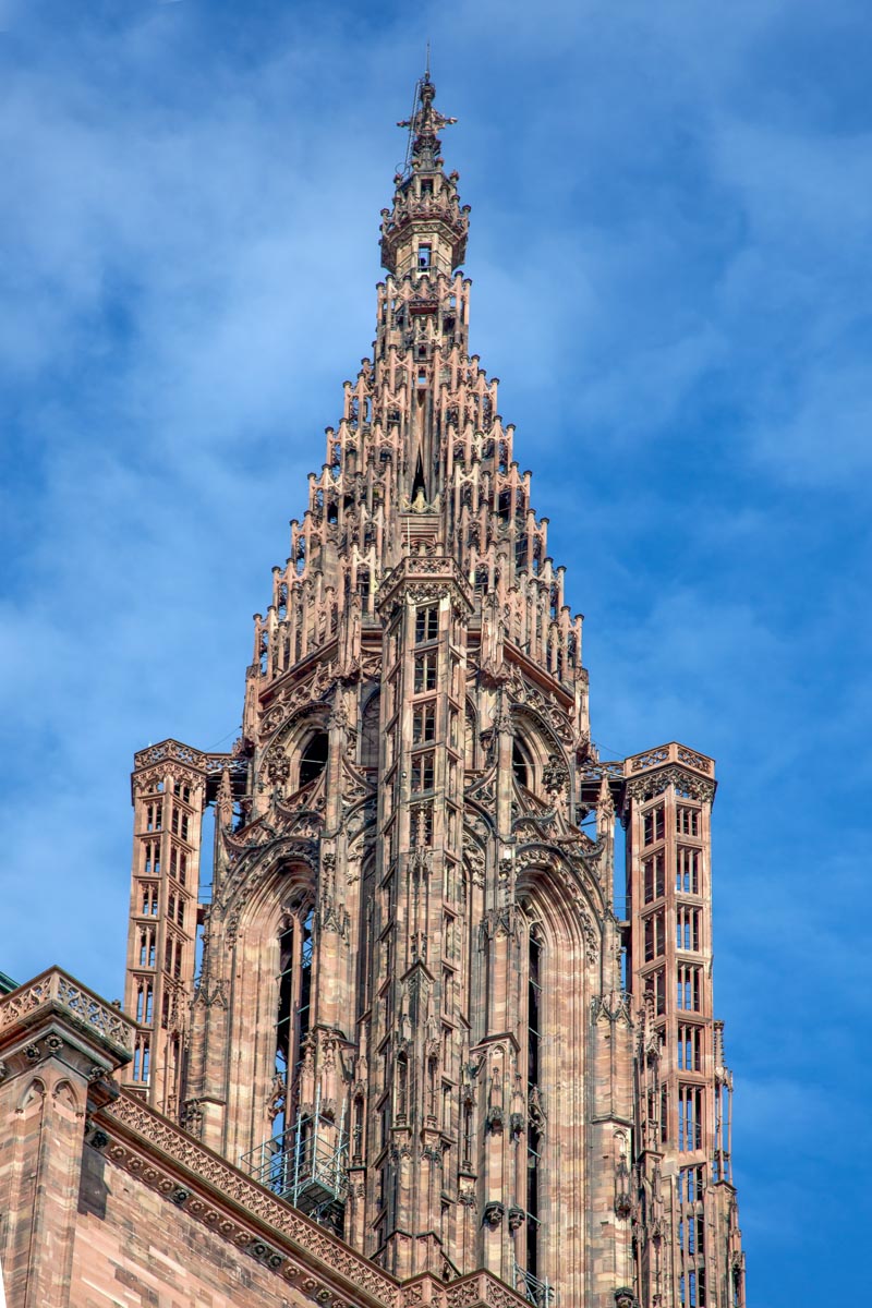 France, Strasbourg Cathedral - Spire