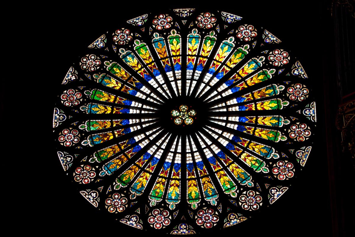 France, Strasbourg Cathedral - Stained Glass